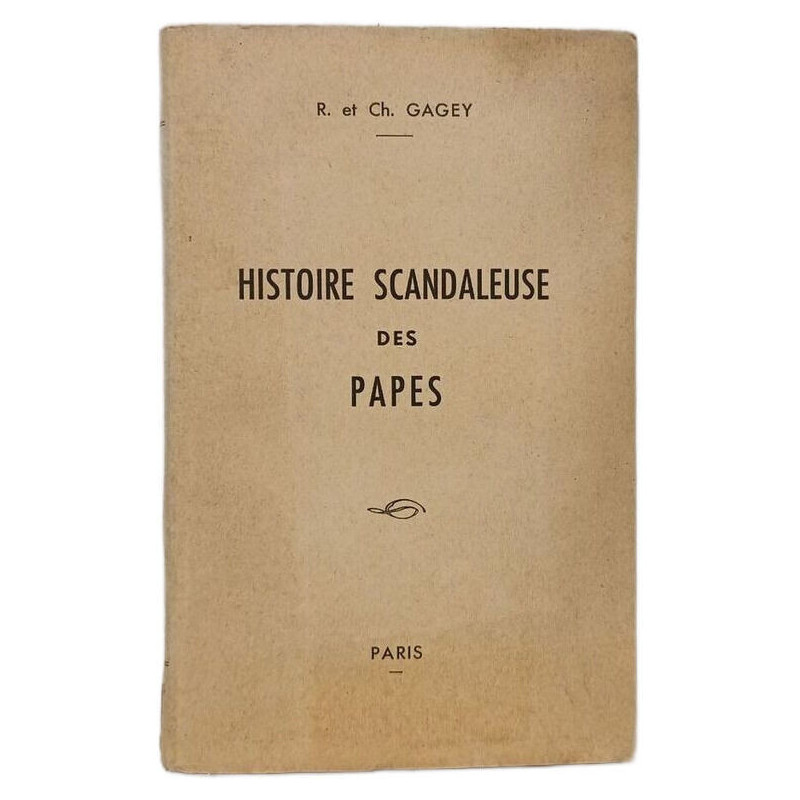 Histoire scandaleuse des papes