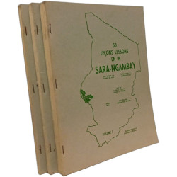 50 leçons lessons en in Sara-Ngambay - VOLUME 1 2 3 - edition...