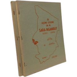 50 leçons lessons en in Sara-Ngambay - VOLUME 1 2 3 - edition...