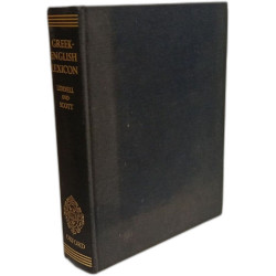A Lexicon abridged from liddell and scott's greek-english lexicon