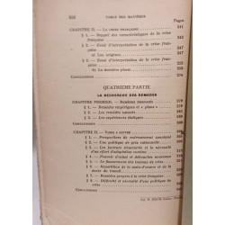 La crise économique dans le monde et en France