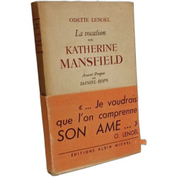 La vocation de Katherine Mansfield