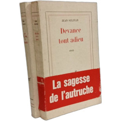 Devance tout adieu + Car je t'aime ô Eternité ! --- 2 livres