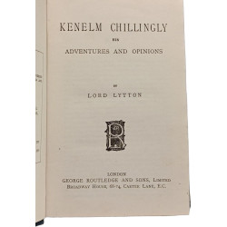 Kenelm Chillingly: His Adventures and Opinions