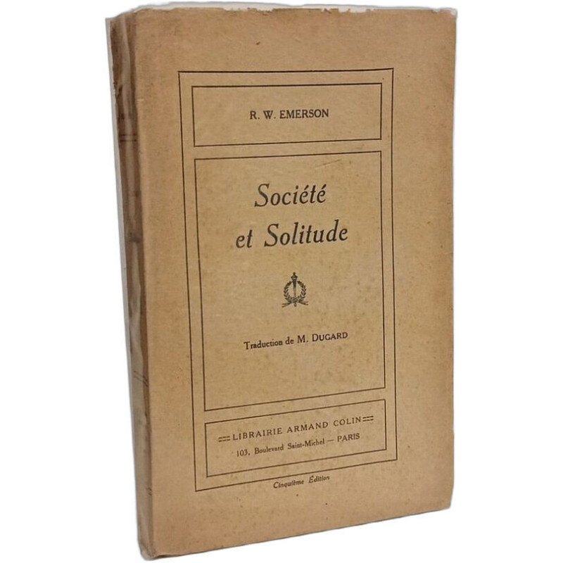 Société et Solitude