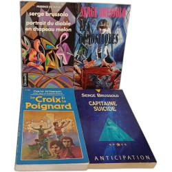 5 livres: L'ombre des gnomes + Les démoniaques + Capitaine suicide...