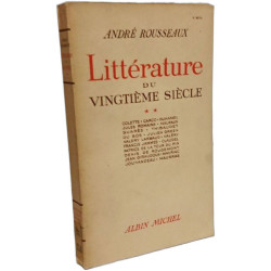 Littérature du vingtième siècle - TOME II
