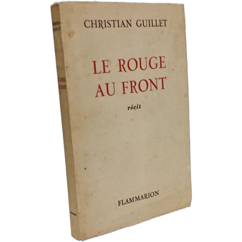 Le rouge au front