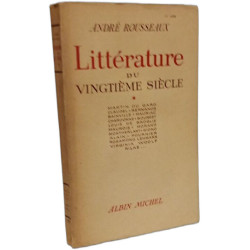 Littérature du vingtième siècle - TOME 1