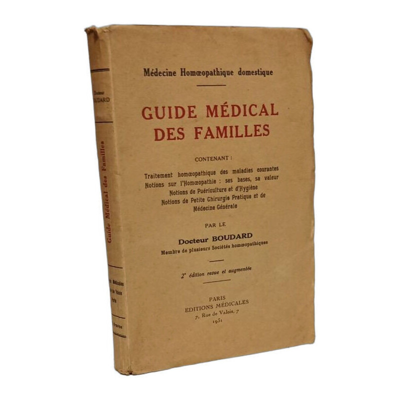 Guide Médical des Familles - 2e éd. revue et augmentée