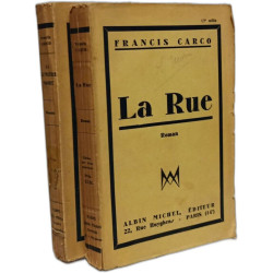 La Rue (1930) + La lumière noire (1934) --- 2 livres