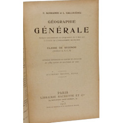 Géographie Générale - classe de seconde - 4e éd. revue - programme...