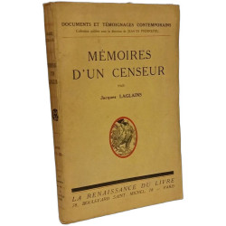 Mémoires d'un censeur