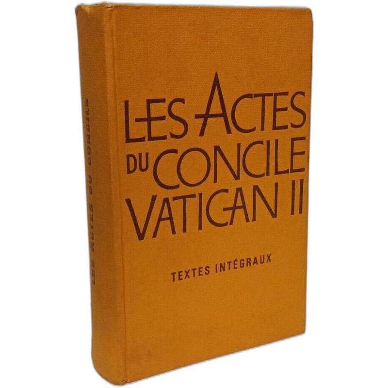 Les actes du Concile Vatican II - textes intégraux