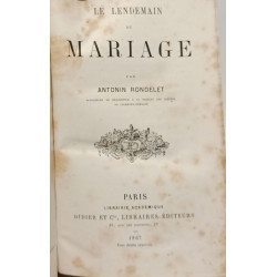 Le lendemain du mariage