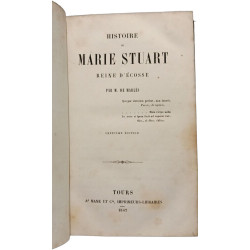Histoire de Marie Stuart reine d'Écosse