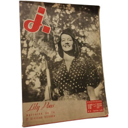 J. - hebdomadaire - 8/14 sept. 1945 --- Lily Pons marraine de la...