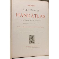 Allgemeiner Handatlas - in 91 Haupt- und 86 Nebenkarten
