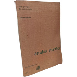 Études rurales n°48 oct-dec 1972