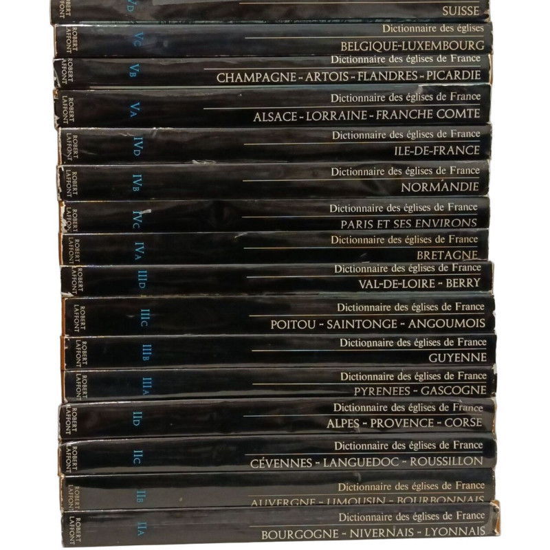 Dictionnaire des églises de France - TOMES II III IV et V (4...