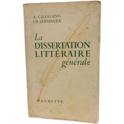 La Dissertation littéraire générale