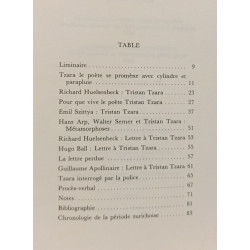 Tristan Tzara dompteur des acrobates