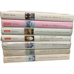 Merveilles des châteaux 7 volumes - ile de france,...