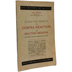 Ce qu'il faut savoir de la contre-réaction ou réaction négative