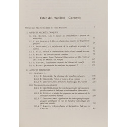 Datation-Caractérisation des peintures pariétales et murales - PACT 17