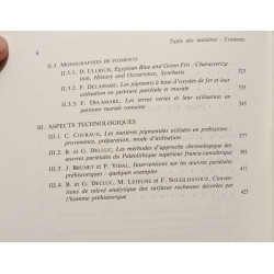 Datation-Caractérisation des peintures pariétales et murales - PACT 17