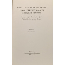 Catalog of Moss Specimens from Antarctica and Adjacent Regions