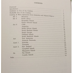 Catalog of Moss Specimens from Antarctica and Adjacent Regions
