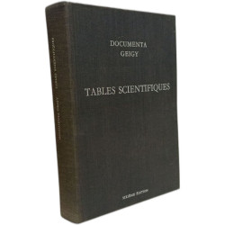 Tables scientifiques - Documenta Geigy