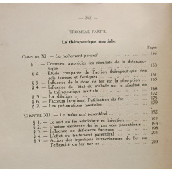 La physiopathologie du fer
