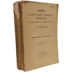 Cours d'anatomie humaine systématique - VOL. II (1935)...