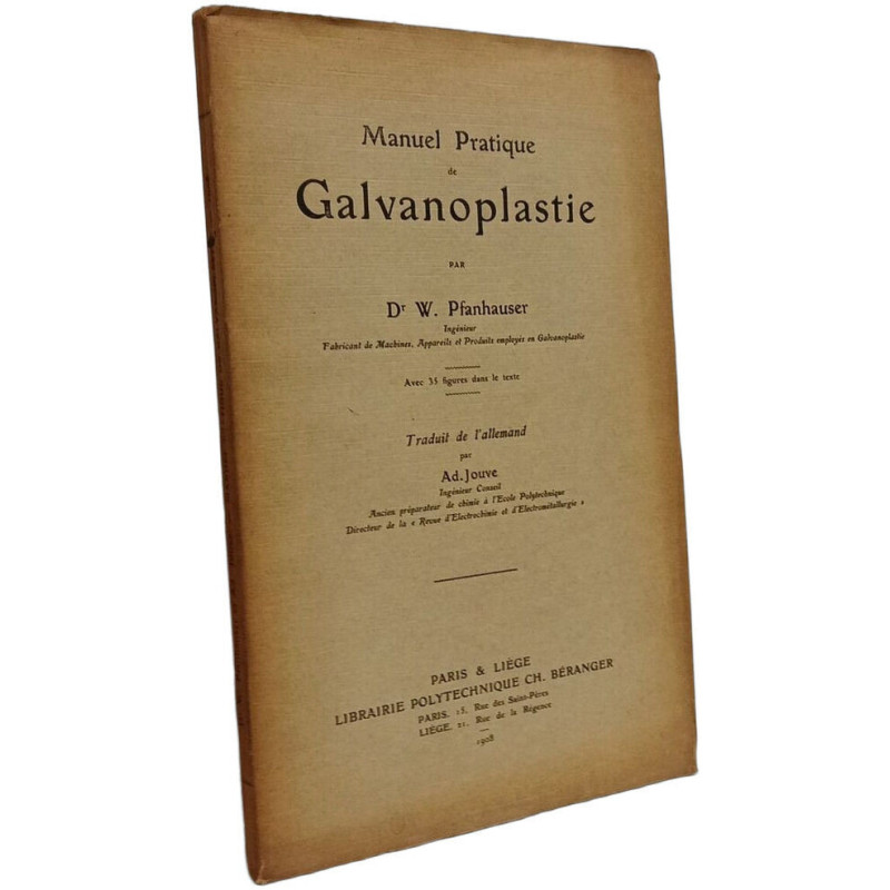 Manuel Pratique de Galvanoplastie
