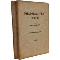 Pharmacopée belge - Premier et Deuxième supplément - 4e éd