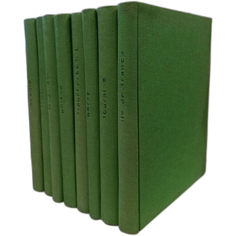 Collection Provinciales , 8 Tomes , Visages (de la Touraine +...