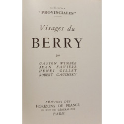 Collection Provinciales , 8 Tomes , Visages (de la Touraine +...