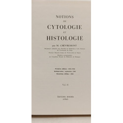 Notions de cytologie et histologie - 2e éd