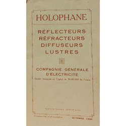 Holophane Réflecteurs Réfracteurs Diffuseurs Lustres