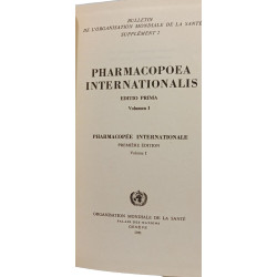 Pharmacopoea Internationalis editio prima VOLUMEN I (1951) +...