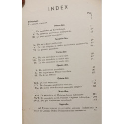Tu autem o homo Dei.... Instructions de sacerdotio