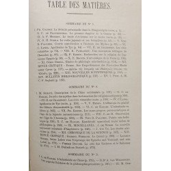 Le Muséon Revue Internationale - TOME IV: Janvier 1885