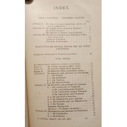 Sacra Liturgia. Tractatus de officio divino seu de horis canonicis