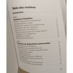 Le travail source de questionnements: Réponses saines et stimulantes