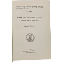 Three Restoration Divines - VOLUME I (seul)