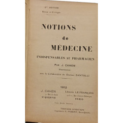 Notions de médecine indispensables au pharmacien