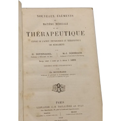 Nouveaux éléments de matière médicale et de thérapeutique