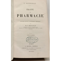 Traité de pharmacie - TOME PREMIER ET SECOND - 8e éd. entièrement...